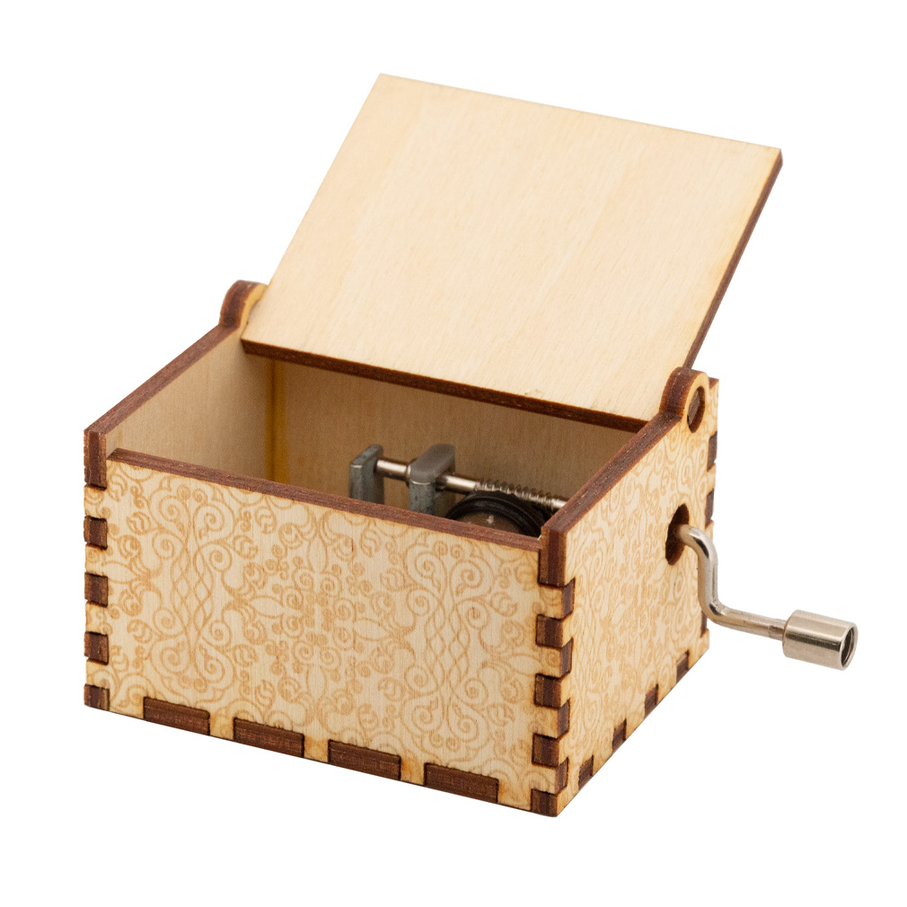 Elegant music shop box